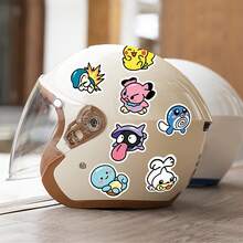 Hasbro 50pcs/1set Pokémon Cartoon Stickers KPOP Merchandise - Multicolor - View 3