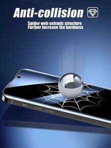 Mr. War Gorilla 2pcs Hydrogel Privacy Screen Protector, Only Supports Left And Right Privacy Protection, Clear Front View, Precise Cutouts Without Blocking Camera, Waterproof, Auto-Repair For Minor Scratches, Phone Accessories, Effective Screen Protection Against Scratches For Daily Use, Compatible With IPhone Duo/18promax/18pro/18/17e/17 Pro Max/17 Pro/17Air/17/16 Pro Max/16 Pro/16 Plus/16/15 Pro Max/15//14/13/12 And Other Models. - Black - View 8