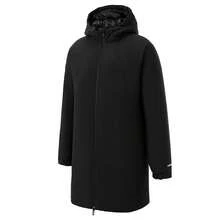 Adidas Authentic Men's Warm Jacket Down Mid-Length Padded Coat JL9616 - Black - View 7