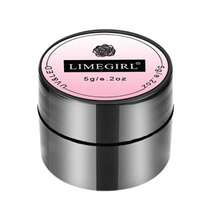 LIMEGIRL 5g Fiber Rubber Base Gel, Gel Perbaikan Kuku Serat, Lapisan Dasar Pembangun Perata Sendiri untuk Penguatan & Perpanjangan Kuku, Manikur DIY Ramah Pemula, Gel UV/LED - Clear - View 10