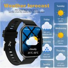 ZhiKexing 1.83 Inch Smart Watch, Compatible With IOS And Android Phones, (Call/Answer Calls), Multiple Sports Modes/Massive Watch Faces/Built-In Games/AI Voice Control/Unisex Sports Watch - View 5