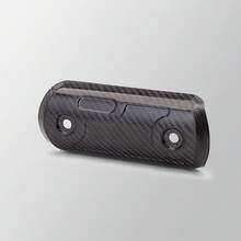 Universal Motorcycle Exhaust Pipe Carbon Fiber Heat-Resistant Anti-Scald Cover, Includes Accessory Kit, Easy Installation, Compatible With Multiple Models - Carbon Fiber Twill - View 4