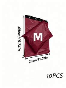10/100pcs E-Commerce Shipping Packaging Bags, Super Strong PE Material, Self-Sealing, Multiple Sizes, For Holiday Peak Season Shipping, Thanksgiving Promotion Packaging, New Year Gift Mailing Bags - Multicolor - View 11
