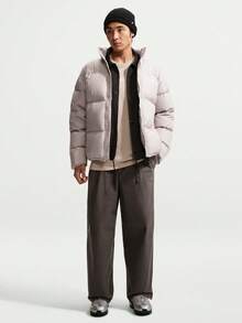 Nike Men's AS M NK TF CLUB Down JACKET Thick Down Jacket - Short IB2976-211 - Mauve Purple - View 7