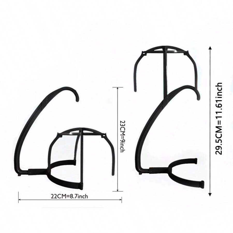 1pc Top Wig Hanger For Multiple Wigs Multifunctional Adjustable Wig Stands Plastic Hat Display Wig Head Holders - View 1