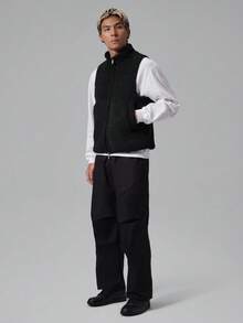 Jordan Flight Mountainside Men's Reversible Fleece Vest IM9895-010 - Black - View 6
