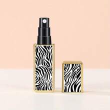 5ML Textured Leopard Print Square Perfume Refillable Bottle, Portable Travel Bottom-Fill Perfume Bottle - Multicolor - View 7