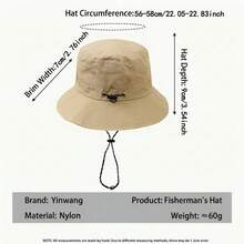 2 Packs Spring/Summer Waterproof Bucket Hats, Outdoor Hiking Hats, Foldable Storage Bag, Thin, Quick-Dry, With Adjustable Windproof Rope, Unisex Bucket Hats, Sun Protection Hats, Suitable For Outdoor, Hiking, Climbing, Fishing, Hunting, Travel, Golf - One Size Fits All - View 3