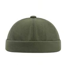 1 st herr-keps i street fashion, casual basic, enfärgad, justerbar, platt basebollkeps, lämplig för dagligt bruk - flerfärgad - Visa 6