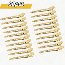 20/50pcs Metal Duckbill Hair Clips Professional Alligator Sectioning ...