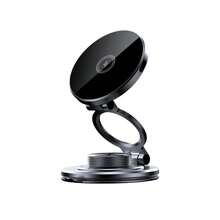1pc Car Phone Holder, 15W Magnetic Wireless Charging Mount, 360° Rotating Phone Stand With Strong Suction Cup Base And RGB Light, Adjustable Dashboard & Windshield Mount, Suitable For Driving And Road Trips, Compatible With IPhone And Android Phones - General Purpose - View 9