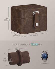 Watch Boxes & Organizers - Khaki - View 5