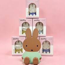 1pc Miffy Rabbit Blind Box Foldable Phone Stand, Cute Telescopic Desktop Holder, Slouchy Person's Must-Have For Binge-Watching, Multi-Angle Adjustable, Universal For Home, Office, Dorm Desk, Foldable Storage, Holiday Birthday Small Gift, Cartoon Desktop Decoration Ornament - Multicolor - View 5
