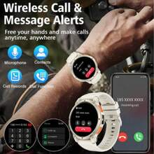 ZhiKexing 1.5 Inch HD Display Smart Sports Watch, Outdoor Sports Flashlight, 300mAh Large Capacity Battery, Ultra Long Battery Life, Wireless Calling, Multiple Sports Modes, Sedentary Reminder And Other Functions, Suitable As Gift For Friends And Couples, Compatible With Android And IOS - View 5