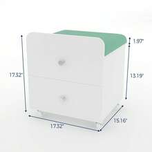 Vanities & Vanity Benches - Green - View 3