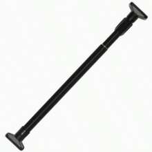 1pc Stainless Steel Telescopic Rod, Multi-Function Shower Curtain Rod, Wardrobe Hanging Rod, Shoe Cabinet Storage Rod, Closet Dorm Telescopic Rod, No-Drill Shower Curtain Rod, Adjustable Clothes Drying Rod, Horizontal Bar Rack, Door Curtain Rod, Balcony Bay Window Curtain Rod, Bathroom Accessories - Spray Paint/50-79cm - View 2