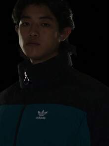 Adidas Originals Men's REGEN JKT Down Jacket Thick Down Jacket - Short KS6082 - Blue - View 7