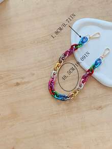 Bag Chain Pendant, Bag Strap Extension Chain - Multicolor - View 3