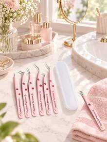 Fruit-Patterned Tweezers,Strawberry Eyebrow Tweezers,Precision Stainless Steel Beauty Tool For Brows,Lashes,Home,Travel,Women,Teens,Christmas,Birthday Gift For Her - Multiple Styles - View 7