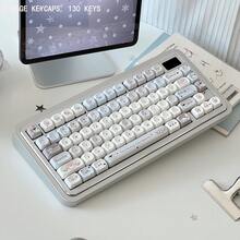 أغطية مفاتيح شبكة النجوم قلب الفتاة DIY مخصصة جذابة للغاية PBT صبغة تسامي خماسية الأوجه ارتفاع MOA متوافقة مع لوحات المفاتيح الميكانيكية - مشاهدة 9
