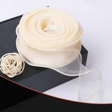 1.5 Inch Wide 10 Yard Sheer Organza Chiffon Ribbon, Suitable For Gift Wrapping, Wedding Bouquets, Crafts, Christmas, Etc - Multicolor - View 12