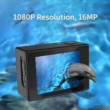 Ultra HD Action Camera, Mini Waterproof Camera With Electronic Image Stabilization, Wide Angle Lens, Diving Waterproof, Motorcycle/Bicycle Dash Cam, Rechargeable Vlog Camera, Suitable For Outdoor Sports (Micro SD Card Not Included) - View 4