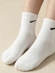 5 Pairs/10 Pairs/15 Pairs/20 Pairs Striped Diagonal Student Socks World Cup Sports Socks Sweat-Absorbent Breathable Versatile Casual Socks - Multicolor - View 9