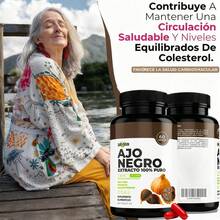 MMQ Ajo Negro100% Puro (60 Capsulas de 500mg) - [Potente Antioxidante Rico en Vitamina A, C y Calcio] | Presion y Digestion | Calidad Suprema | Sin Gluten ni Añadidos - 60 cápsulas - Ver 3
