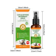 50ml Cat Repellent Spray, Anti-Scratch Anti-Bite Cat Training Spray, Gentle Formula Suitable For Indoor And Outdoor Use, Prevents Cats From Scratching Furniture And Sofas, Pet Behavior Corrector - Cat Anti-scratch Training Spray - View 3