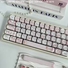 Gentle Landing Keycaps Glazed DIY Highly Attractive PBT Five-Sided Dye-Sublimation MOA Height Compatible With Mechanical Keyboards - View 4