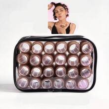 24Pcs Self-Grip Small Hair Rollers Set For Short Hair,20mm - Multicolor - View 3