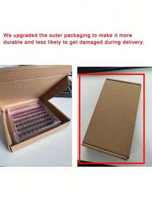 60 Clusters Self-Adhesive False Eyelashes, Compressed Lash Clusters, Natural Style 10-16mm Self-Adhesive False Eyelashes, Natural Lash Extensions, Glue Required Version - Black - View 5