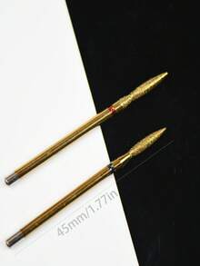 DeDryDS 2件装火焰角质层清洁器指甲钻头 - 无异味美甲修脚工具，钻石指甲抛光头，打造光滑指甲，适合美甲师和家庭DIY使用 - 彩色 - 查看 9