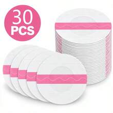 1 Set (10/20/30/40/50/100 Pieces) Freestyle Libre&Omnipod 5&Dash Motion Sensor Patches, Breathable Waterproof Adhesive Patches, Suitable For Sports Like Rock Climbing, Running, Sweatproof, Can Secure And Protect , Suitable For Gym - Pink Transparent - View 6
