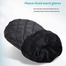 New Car Snow Scraper With Fleece Gloves, Telescopic Aluminum Alloy Ice And Frost Scraper Brush, Car Windshield Snow Brush - Snow Shovel + Gloves - View 7