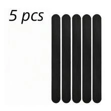 5pcs Non-Slip Pre-Cut Strips For Shower, Bathtub, Computer Desk, Surfboard, Indoor Stairs, Vanity, Outdoor Ladder, Swimming Pool, Tabletop, Skateboard And Bunk Bed Ladder - Multicolor - View 12
