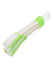 Car Air Vent Cleaning Brush, Dual-Head Design Detail Cleaning Brush, Soft Microfiber Cloth Dusting Tool, Multi-Function Car Interior Cleaning Brush, Portable Car Duster For Air Conditioning Vents, Dashboard, Keyboard - A - View 6