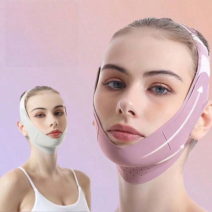 1 dây đeo mặt điều chỉnh được, mềm thoáng khí tái sử dụng, phụ kiện chăm sóc hàng ngày unisex, phù hợp dùng tại nhà - Nhiều màu - Xem 1