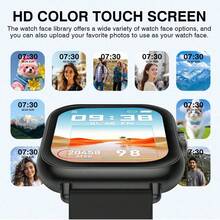 ZhiKexing 1.83 Inch Smart Watch, Compatible With IOS And Android Phones, (Answer/Make Calls), Multiple Sports Modes/Massive Watch Faces/Built-In Games/AI Voice Control/Unisex Sports Watch - View 5