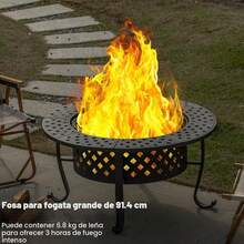 Fire Pits & Outdoor Fireplaces - Black - View 2
