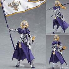 1pc New Movable Figma366# Doll, White And Blue Battle Girl Paladin Model, Ruler Style Jointed Anime Collectible Decoration - Multicolor - View 1