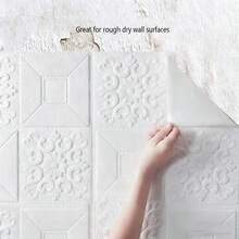20pcs Ceiling Wall Stickers, 13.78" X 13.78", Glossy Water-Resistant Self-Adhesive, Convenient Home Decor, Suitable For Ceiling, Kitchen, Bathroom And Living Room Hallway, Peel And Stick Decorative Wallpaper - A - View 6