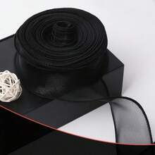 1.5 Inch Wide 10 Yard Sheer Organza Chiffon Ribbon, Suitable For Gift Wrapping, Wedding Bouquets, Crafts, Christmas, Etc - Multicolor - View 16