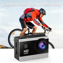 Ultra HD Action Camera, Mini Waterproof Camera With Electronic Image Stabilization, Wide Angle Lens, Diving Waterproof, Motorcycle/Bicycle Dash Cam, Rechargeable Vlog Camera, Suitable For Outdoor Sports (Micro SD Card Not Included) - View 5