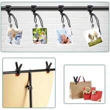 Heavy Duty Spring Clamps And Background Clips For Muslin Backdrop, Photo Studio, Photography Backdrop Support - Black - View 3