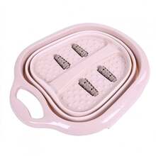 1PC Pedicure Relax Bath Massage Bucket Feet Therapy Folding Portable Foot Spa - View 6
