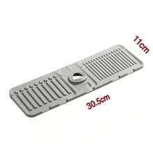 1pc Faucet Splash Guard, Anti-Splash, Adjustable, Narrow Edge Design, Suitable For Kitchen Sink And Bathroom Vanity, Drainage Design, Suitable For Bathroom Sink, Dish Rack, Kitchen Dish Rack, Kitchen Sink Accessories, Christmas - Multi-color - View 11