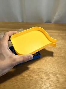 Tool Storage Funnel Tray, 5mm Raised Edge, Prevents Screws, Bolts, Beads And Small Parts From Spilling, With Fully Sealed Slide-In Plug, Precise Storage Of Small Parts, Keeps Workspace Clean And Efficient, Suitable For Crafting And Repair - A - View 5