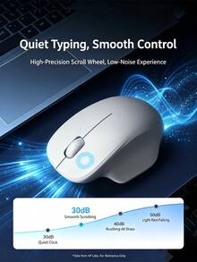 HP Wireless Bluetooth Mouse, 3-Mode Silent Rechargeable, Ergonomic, USB Charging, Universal For Office, Gaming, And Laptop - View 11