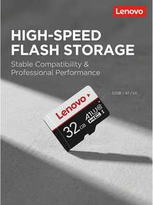 Lenovo Kartu memori TF untuk drone/kamera/dashcam/kamera pengawasan. Peringkat kecepatan U3 V30. Perekaman video 4K HD yang lancar. Kecepatan baca tinggi 100MB/s. Tahan lama, tahan air, tahan suhu, dan tahan guncangan. Tersedia pilihan 64GB/128GB/256GB. - View 7